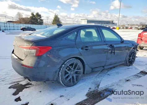 2024 Honda Civic Sport z USA, uszkodzony, nr VIN 2HGFE2F56RH590676